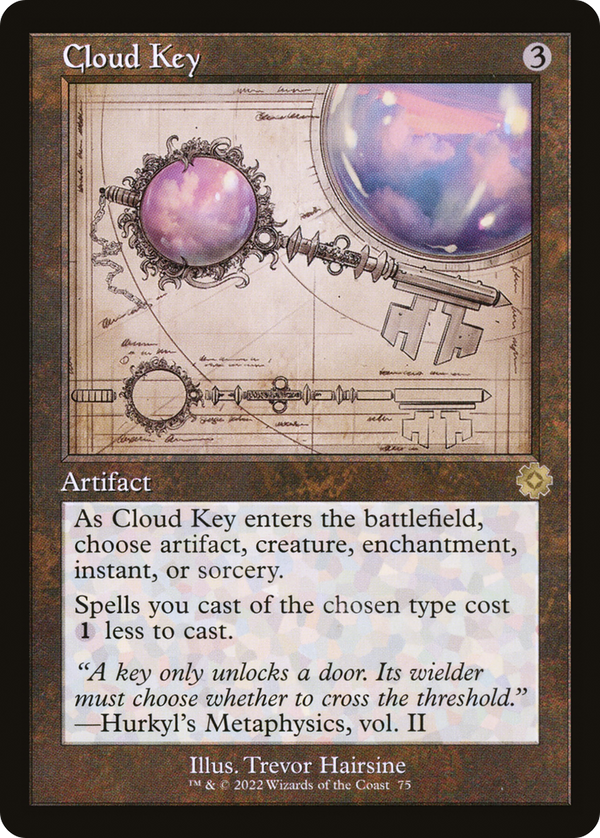 Cloud Key (Retro Schematic) [The Brothers' War Retro Artifacts]