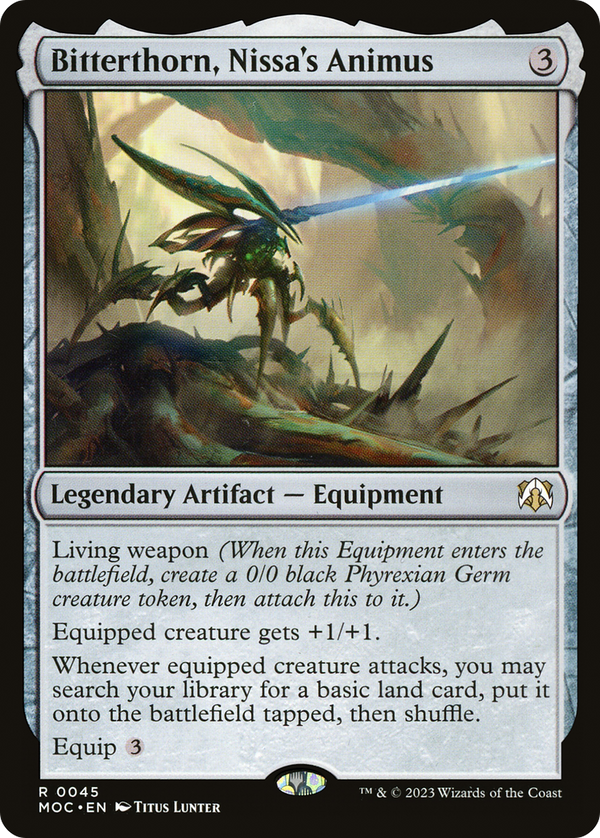 Bitterthorn, Nissa's Animus [March of the Machine Commander]
