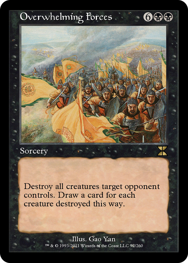 Overwhelming Forces (ME4-092) - Masters Edition IV