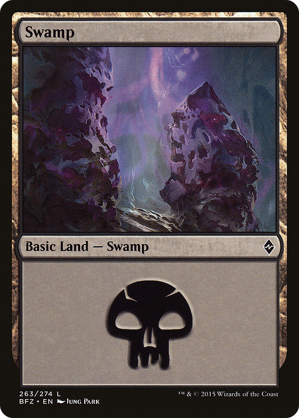 Swamp (263a) [Battle for Zendikar]