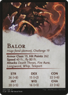 Balor // Balor (ACLB-007) - Battle for Baldur's Gate Art Series (Borderless) Foil