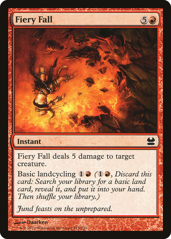 Fiery Fall [Modern Masters]