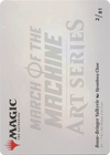 Boon-Bringer Valkyrie // Boon-Bringer Valkyrie (AMOM-002) - March of the Machine Art Series (Borderless) Foil