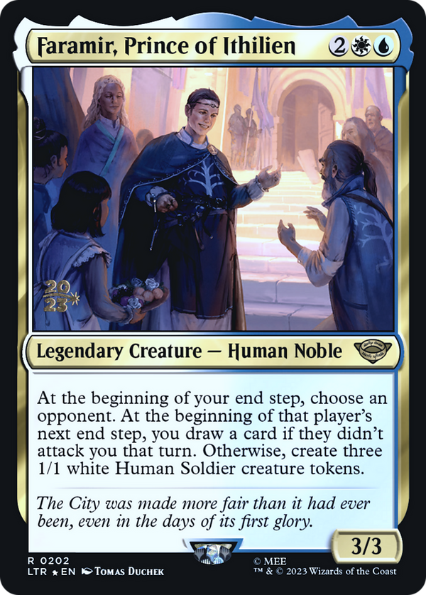 Faramir, Prince of Ithilien [The Lord of the Rings: Tales of Middle-Earth Prerelease Promos]