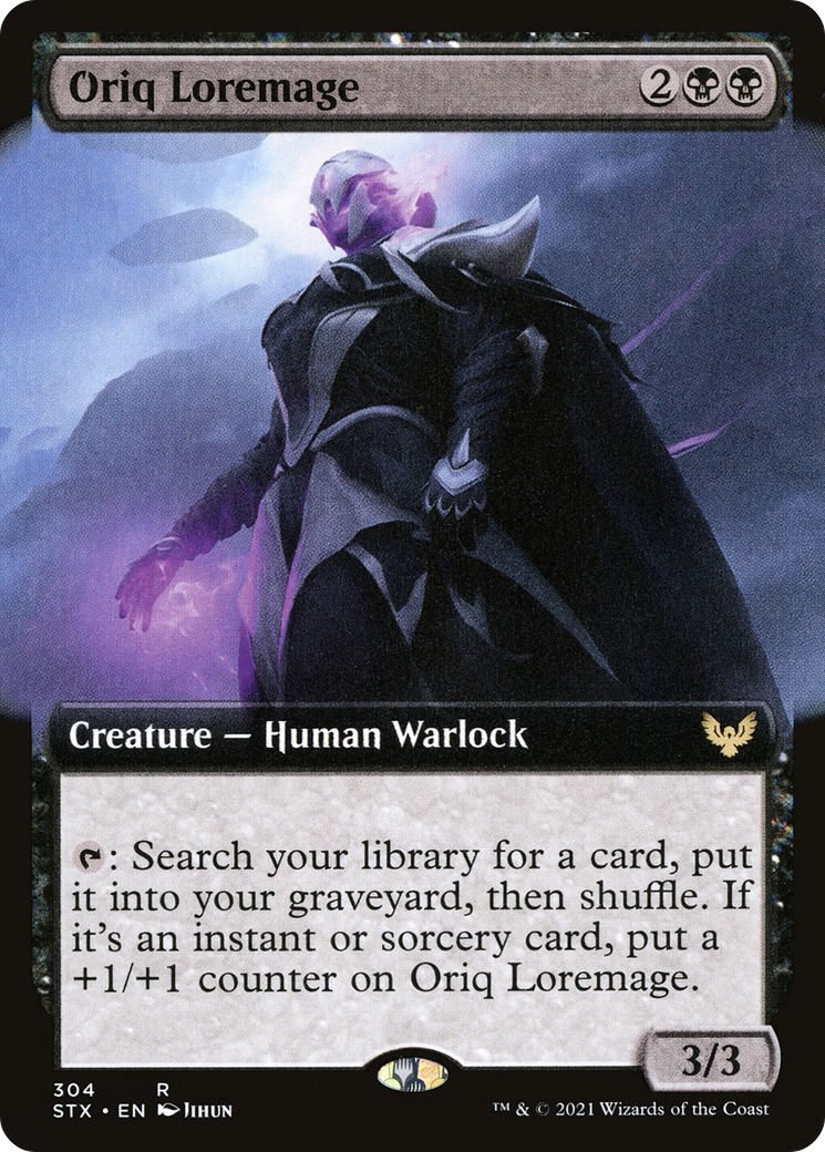 Oriq Loremage (Extended Art) [Strixhaven: School of Mages]
