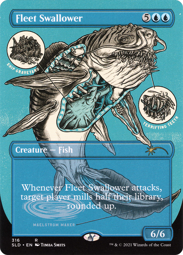 Fleet Swallower (Borderless) [Secret Lair Drop Series]