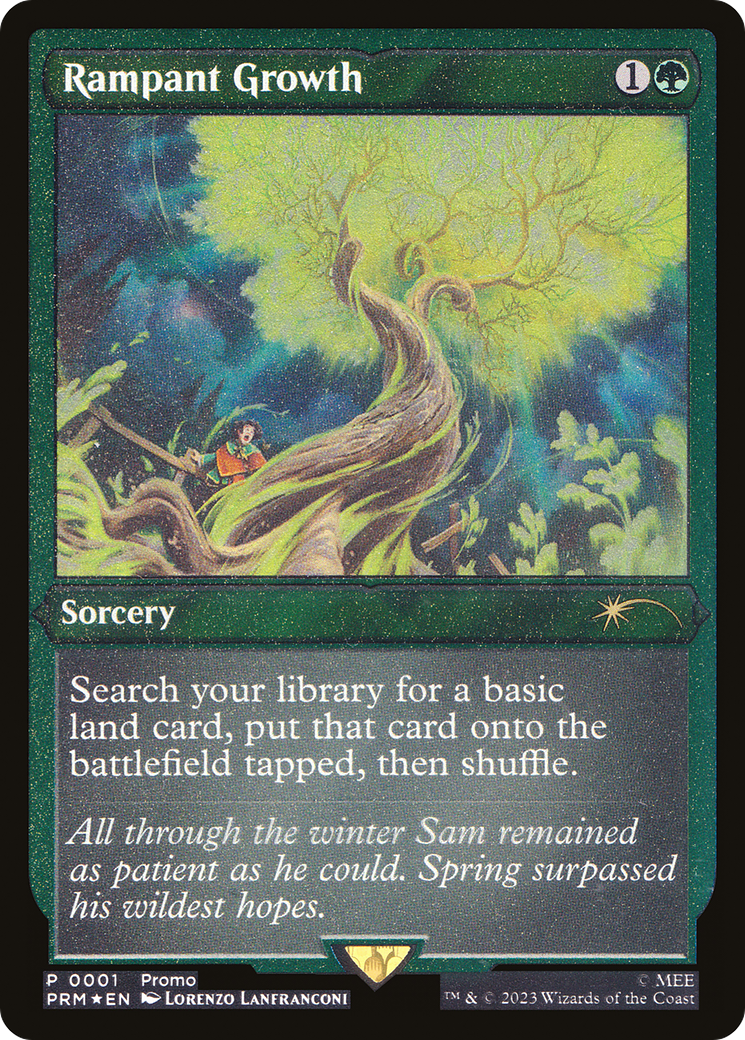 Rampant Growth (Foil Etched) [Wizards Play Network 2023]