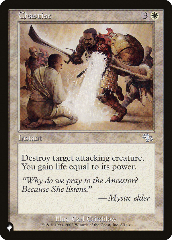 Chastise [The List]