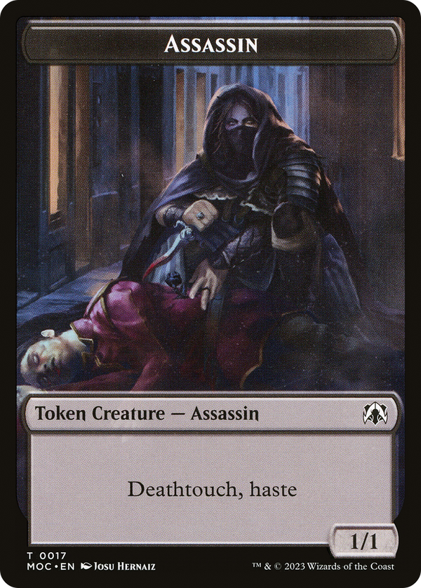 Assassin (TMOC-017) - March of the Machine Commander Tokens