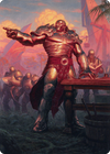 Karn, Living Legacy // Karn, Living Legacy (ADMU-001) - Dominaria United Art Series (Borderless) Foil