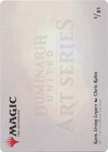 Karn, Living Legacy // Karn, Living Legacy (ADMU-001) - Dominaria United Art Series (Borderless) Foil