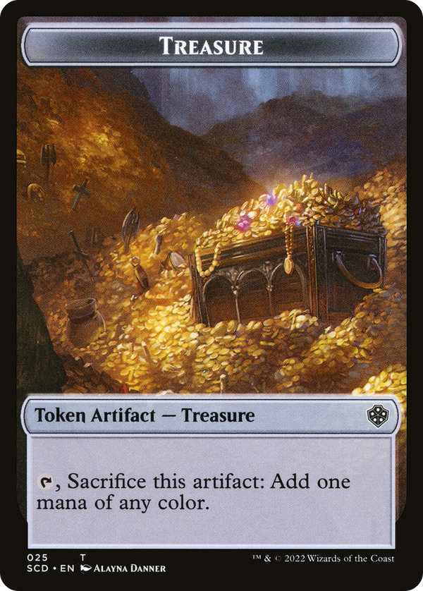 Treasure (TSCD-025) - Starter Commander Deck Tokens