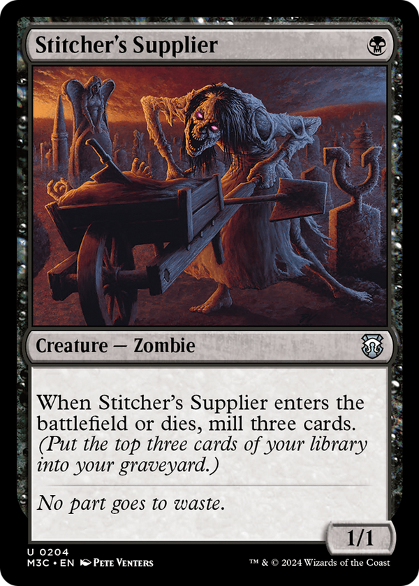 Stitcher's Supplier [Modern Horizons 3 Commander]