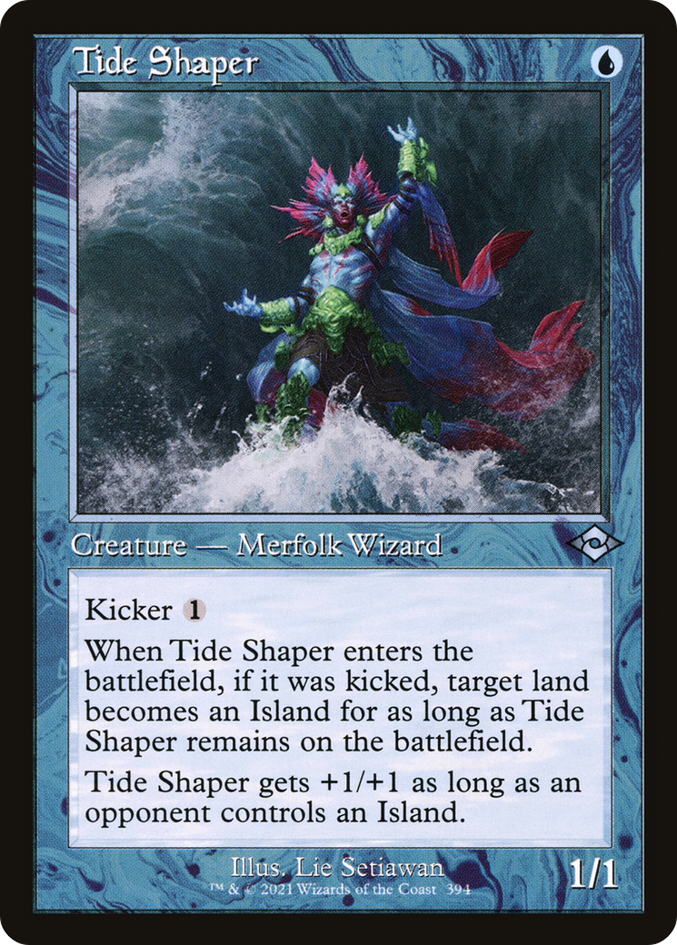 Tide Shaper (Retro Foil Etched) [Modern Horizons 2]