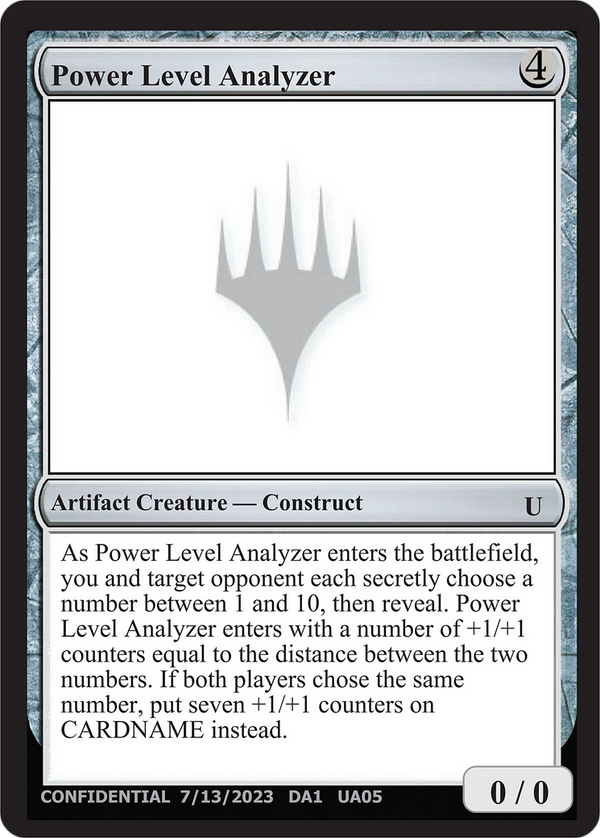 Power Level Analyzer (UNK-UA05C) - Unknown Event