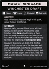 Winchester Draft // Winchester Draft (cont'd) (MONE-002) - Phyrexia: All Will Be One Minigames