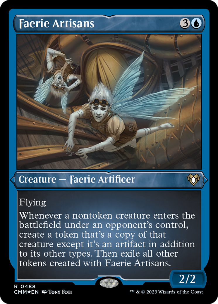 Faerie Artisans (Foil Etched) [Commander Masters]