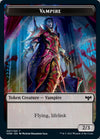 Blood // Vampire (007) Double-Sided Token [Innistrad: Crimson Vow Tokens]