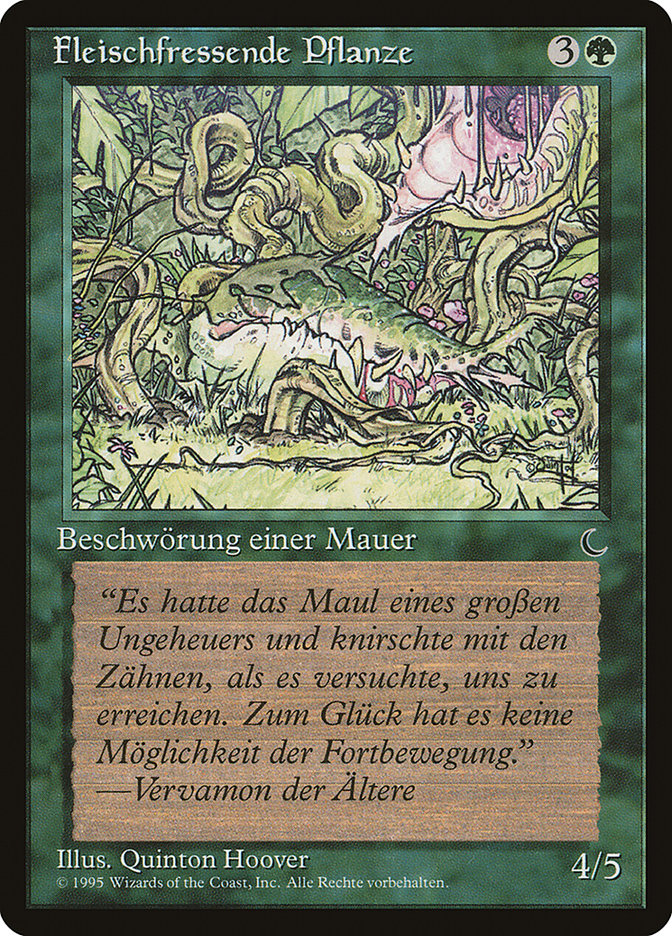 Carnivorous Plant (German) - 