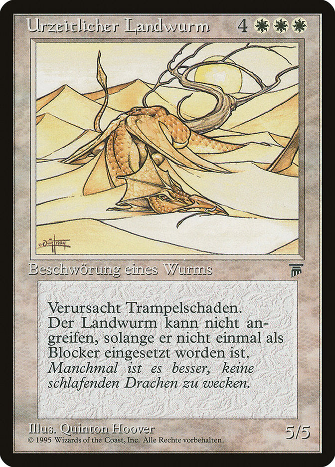 Elder Land Wurm (German) - 