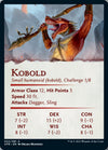 Kobold Art Card [Dungeons & Dragons: Adventures in the Forgotten Realms Art Series]