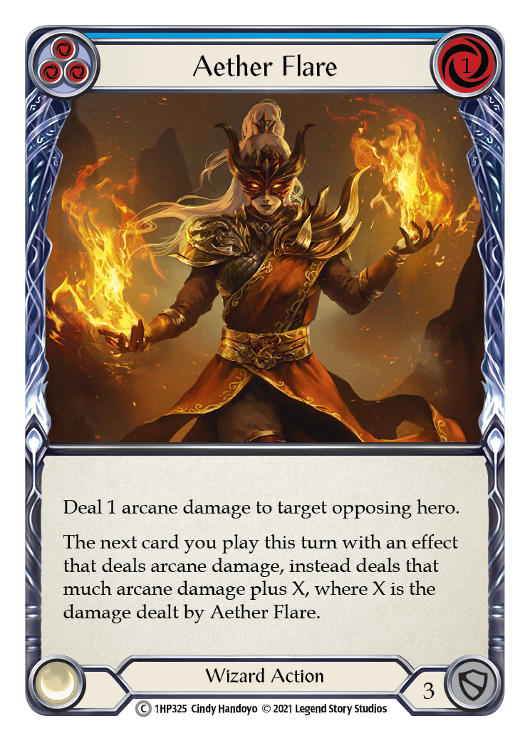 Aether Flare (Blue) [1HP325] (History Pack 1)