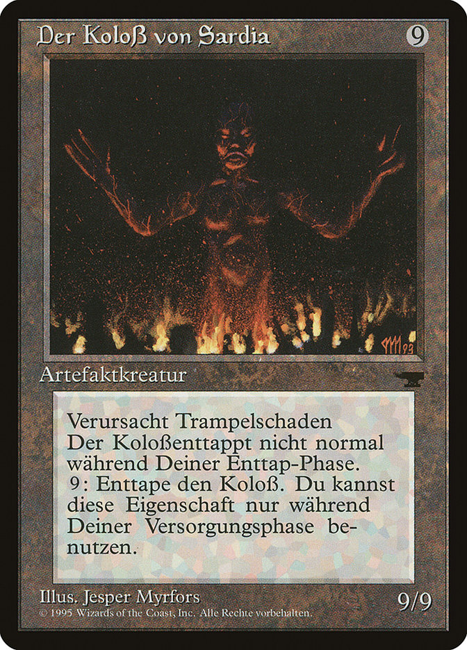 Colossus of Sardia (German) - 
