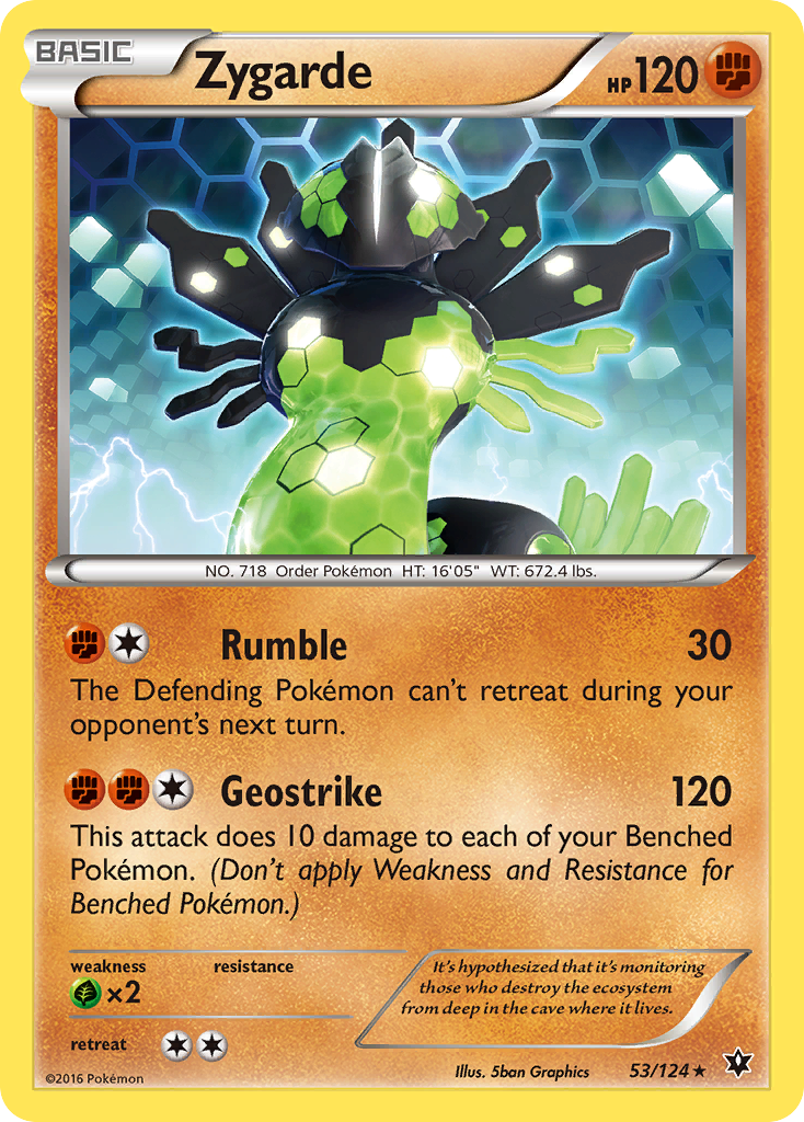 Zygarde (53/124) [XY: Fates Collide]