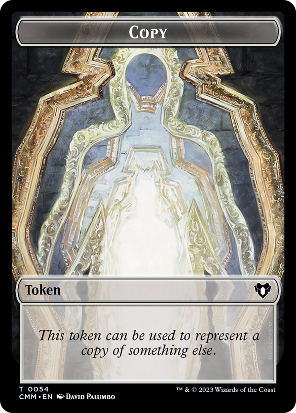 Copy (54) // Soldier Double-Sided Token [Commander Masters Tokens]