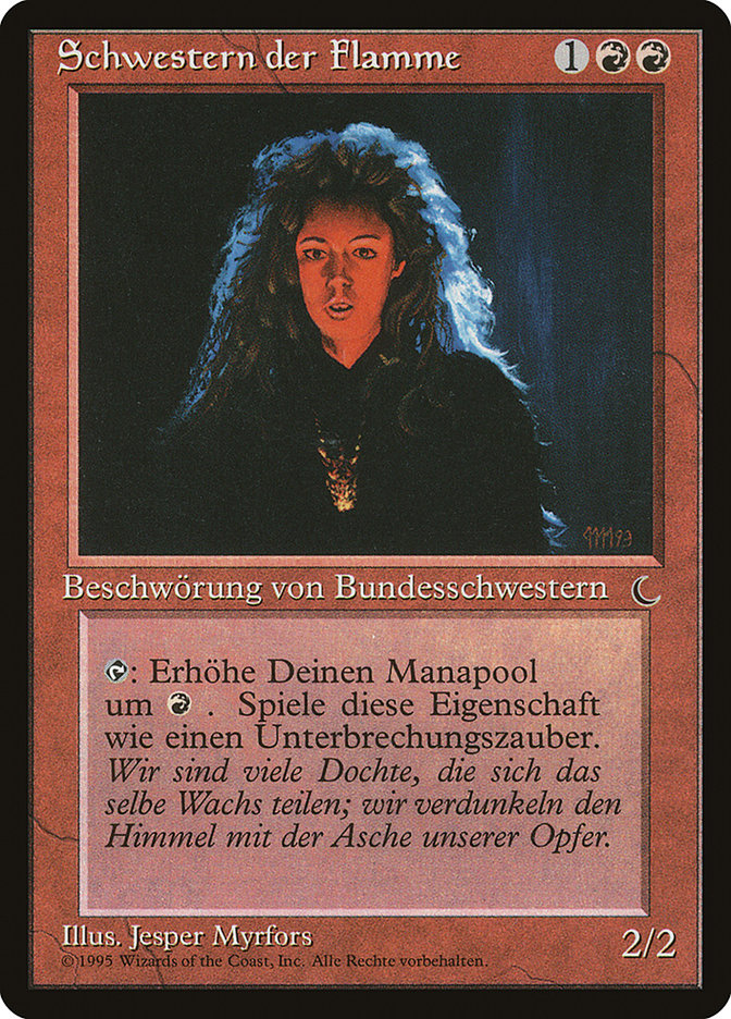Sisters of the Flame (German) - 