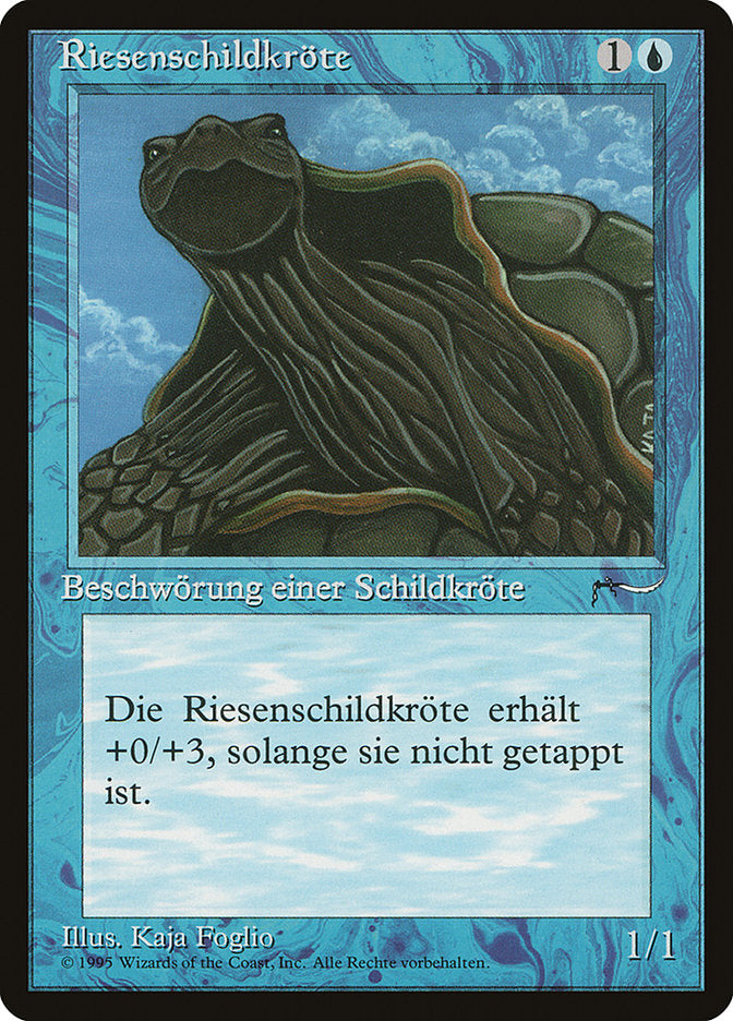 Giant Tortoise (German) - 